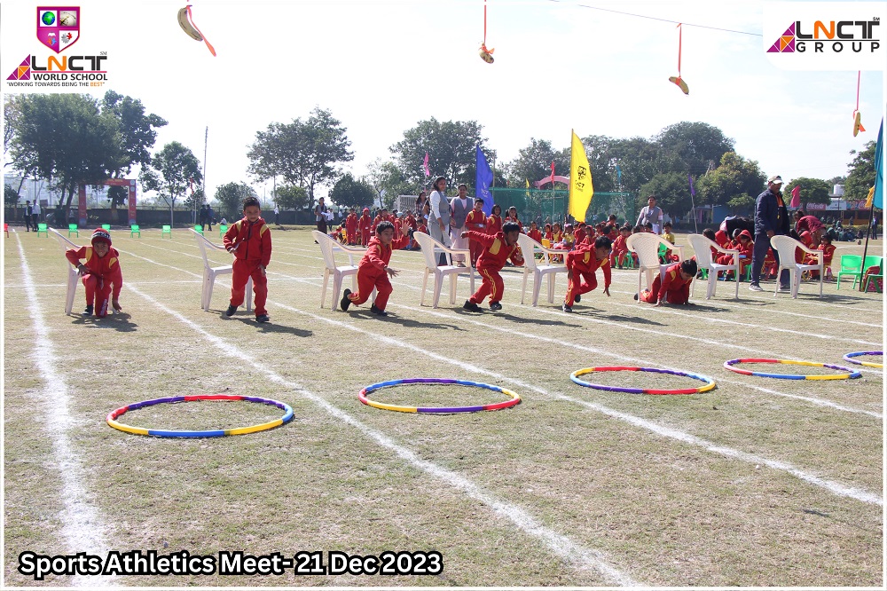 LNCT WORLD SCHOOL BHOPAL  witnessed the most awaited event Annual Sports Meet