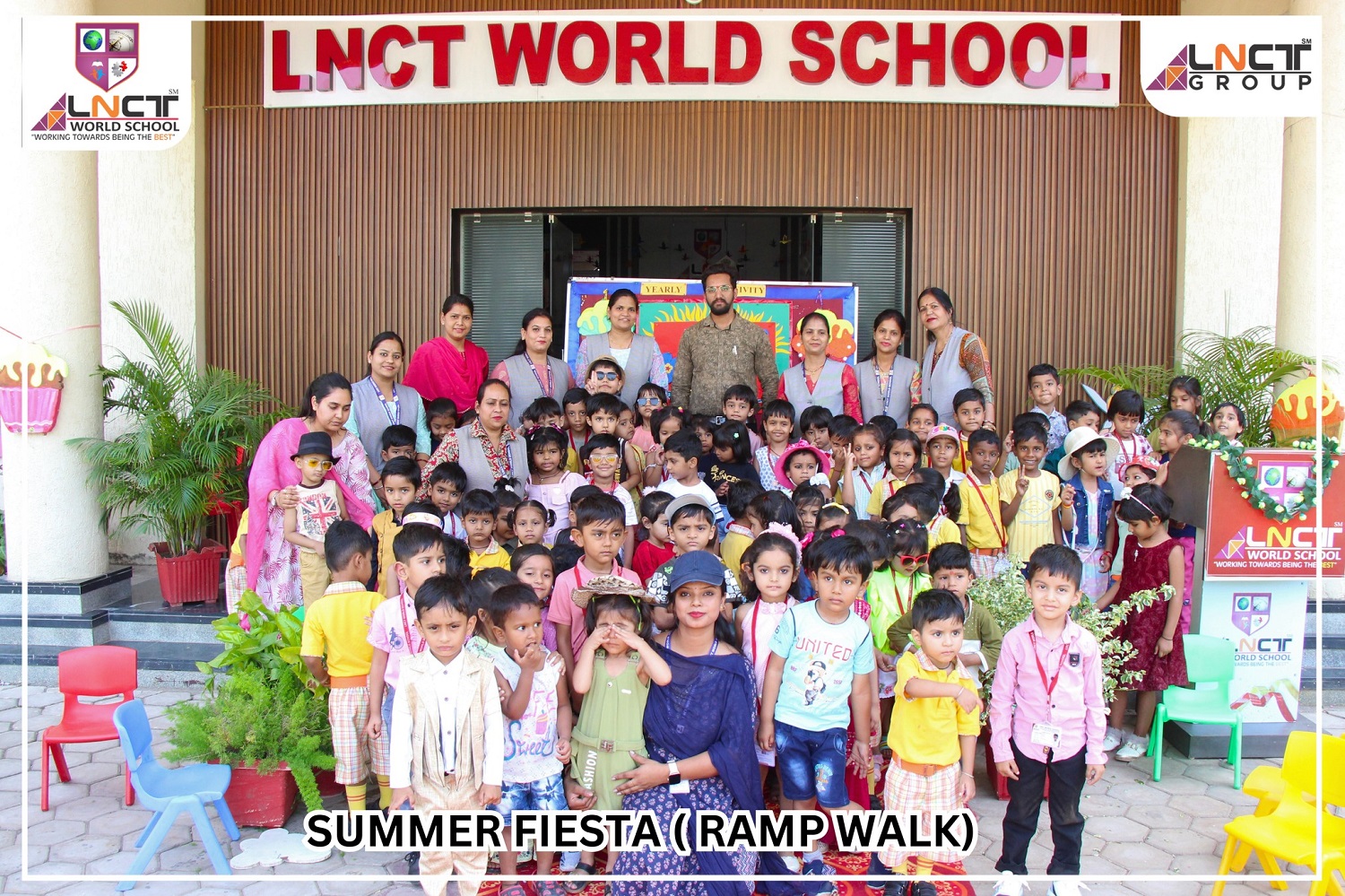 Summer Catwalk Extravaganza at LNCT World School! 