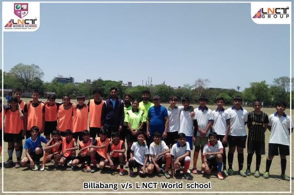 Billabong vs. L.N.C.T. World School Boys Inter Junior Championship at Barkatullah University Ground