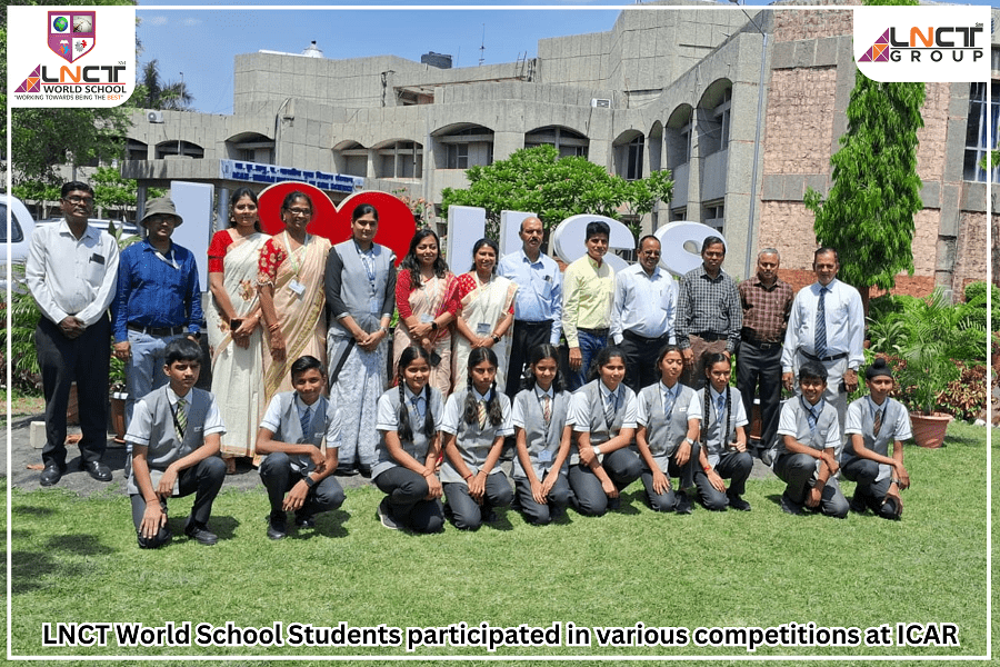 LNCTIANS who participated in various competitions at ICAR – Indian Institute of Soil Science, Bhopal