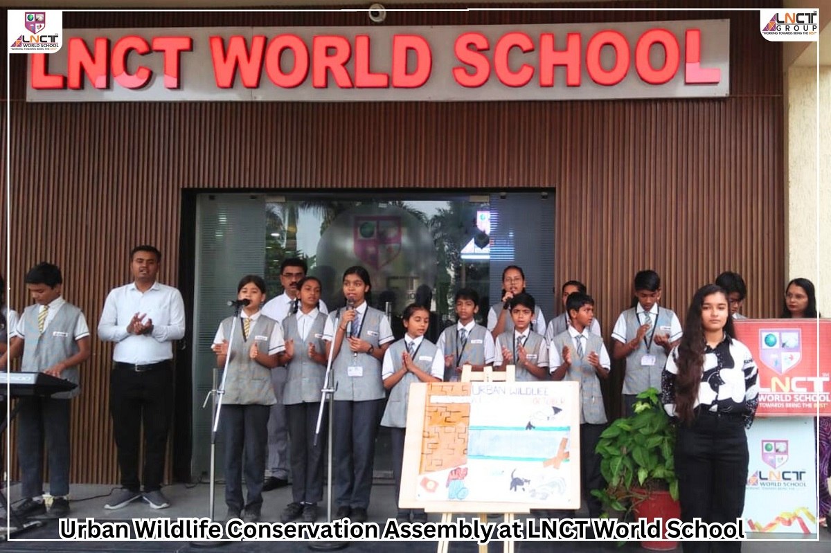 Urban Wildlife Conservation Assembly at LNCT World School