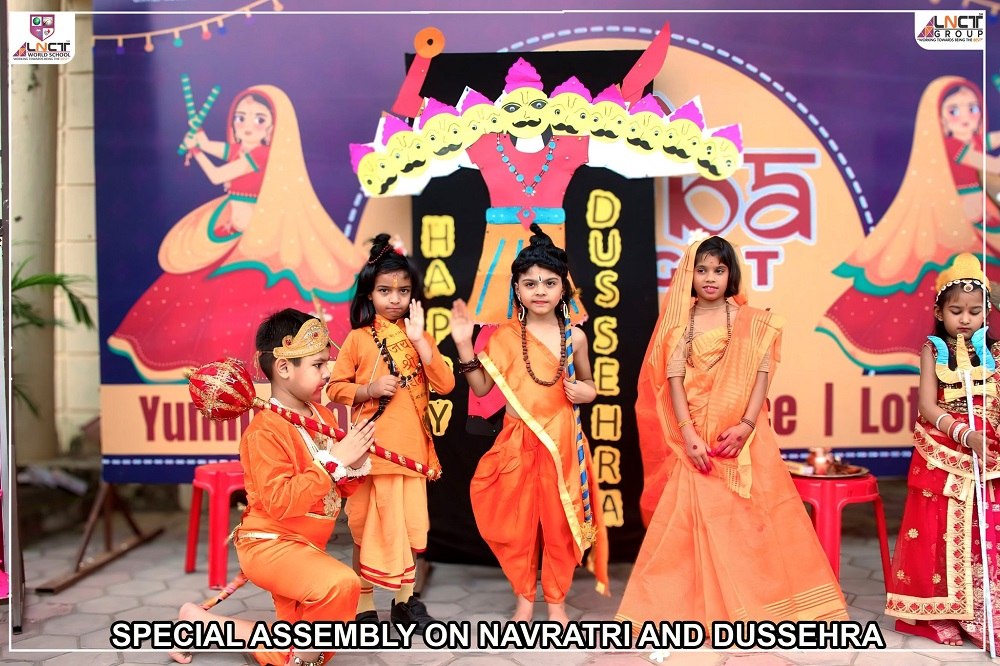 A celebration to celebrate the feminine power of Nav-Durga. 