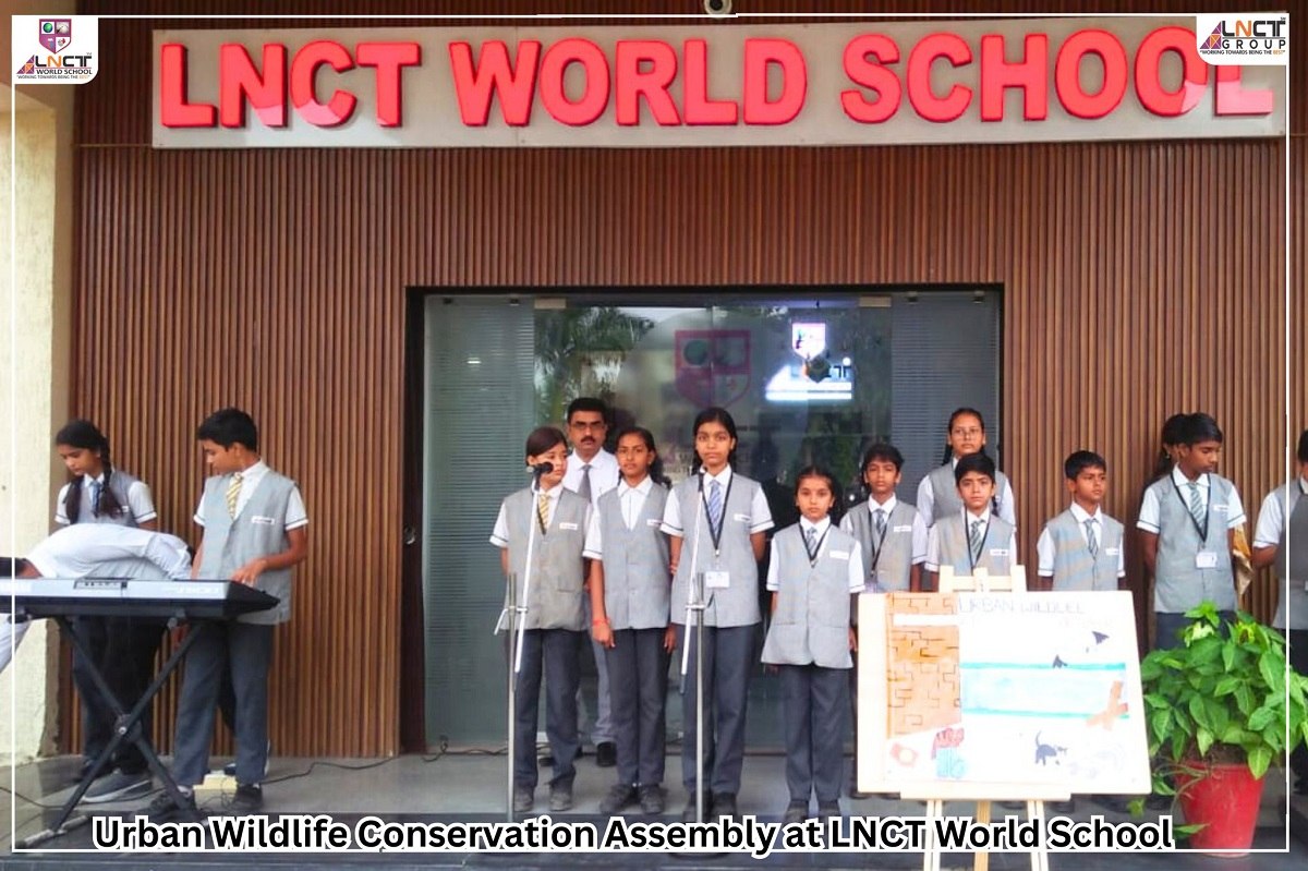 Urban Wildlife Conservation Assembly at LNCT World School