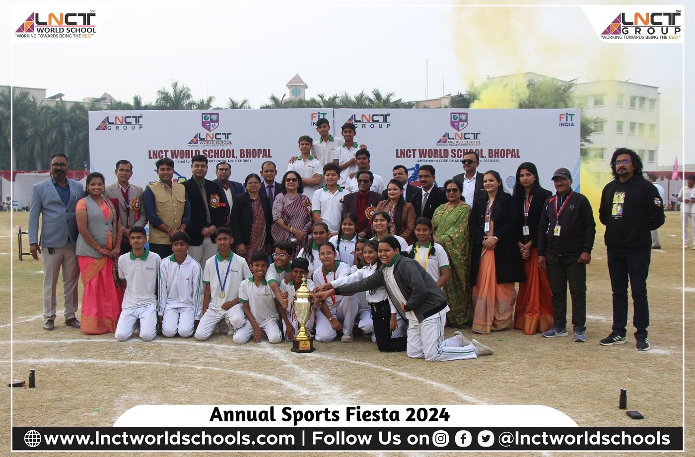 Annual Sports Fiesta 2024: A Day to Remember at LNCT World School