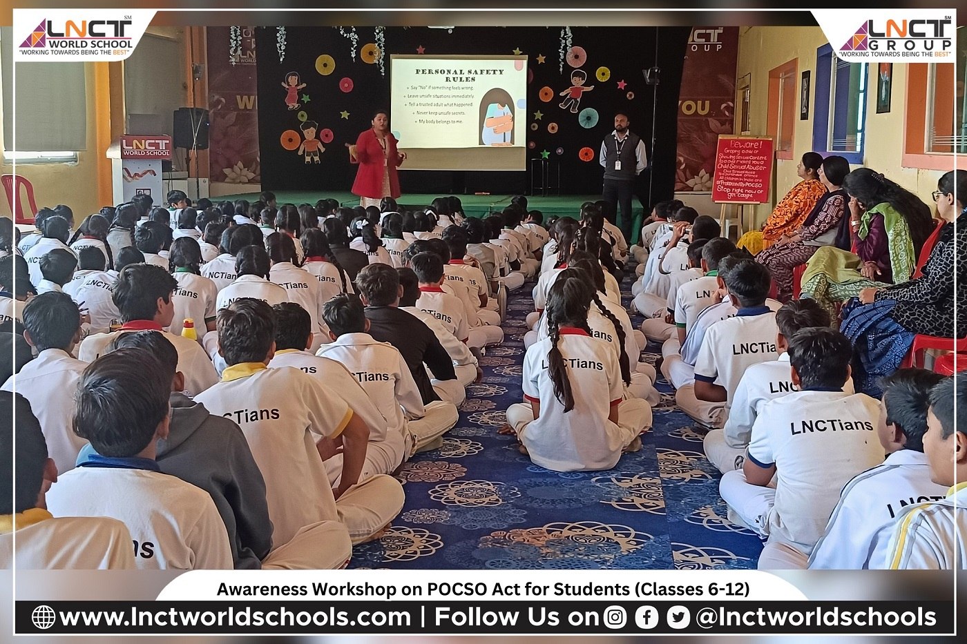 Awareness Workshop on POCSO Act for Students (Classes 6-12)