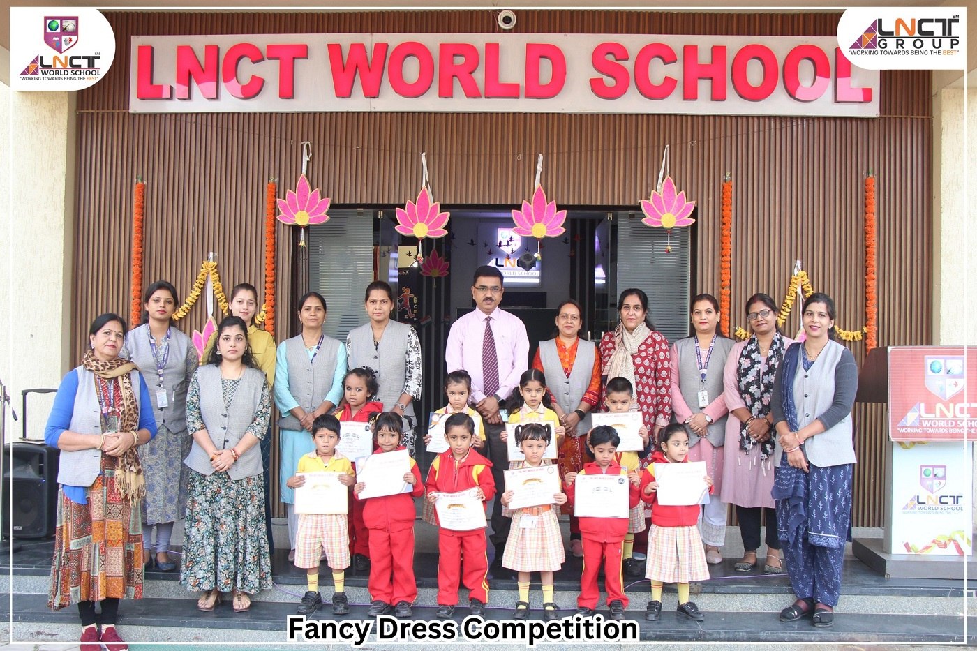 Fancy Dress Competition  at LNCT World School