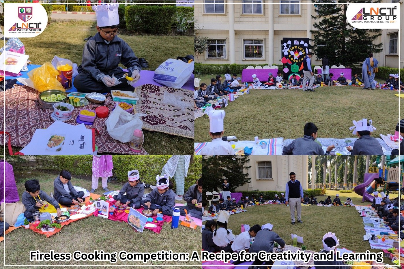 Fireless Cooking Competition for Class 4 students